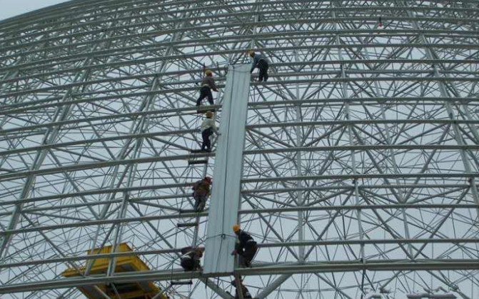 黄冈网架装配好以后应当留神哪八项验收事件